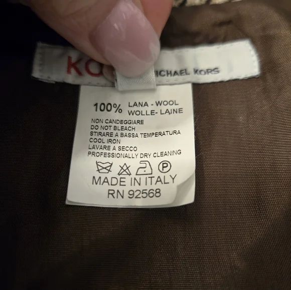 Michael Kors Houndstooth Jacket - Picture 8 of 9